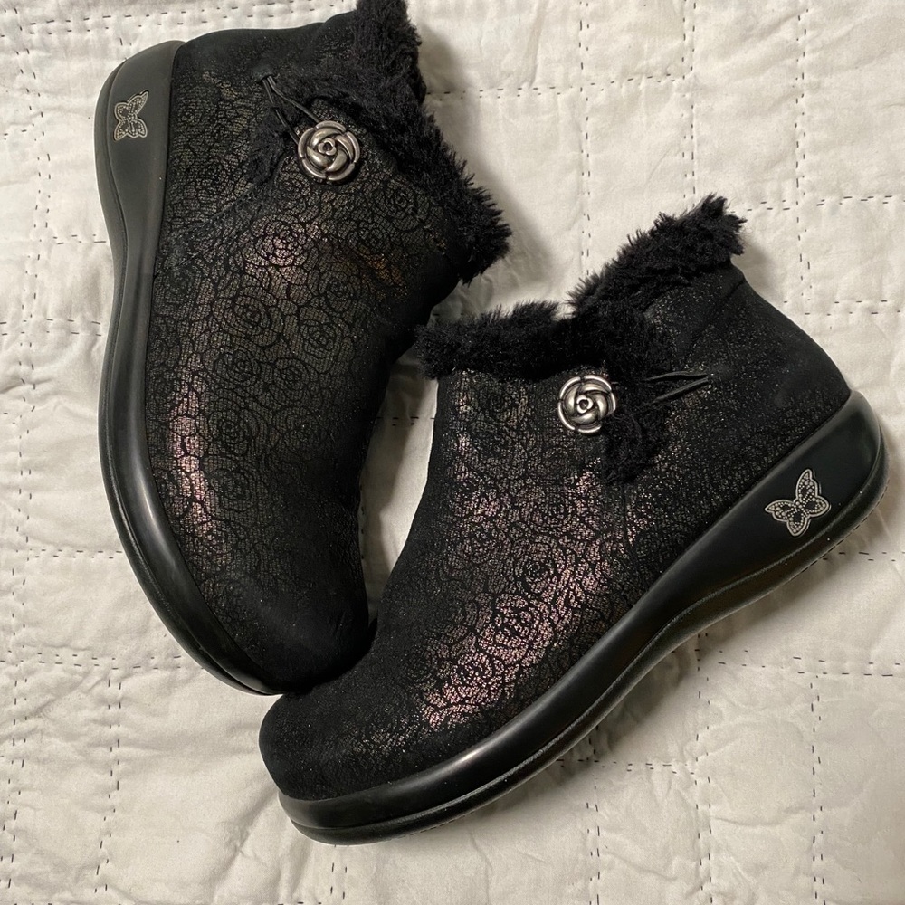 Alegria Soft Leather Ankle Boot Size 9M PreLoved